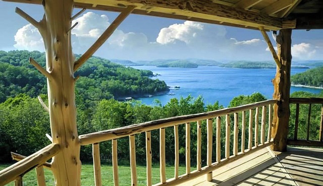 Beaver Lake Cabin with Boat Dock/Swim Deck/Boat Slips, Incredible Lake View!