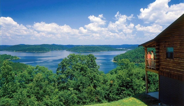 Beaver Lake View Cabin with Lake Access, Boat Dock, Boat Slips, Incredible View