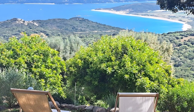 Bed and Breakfast 'Chambre -Senetosa' with Sea View, Wi-Fi and Air Conditioning