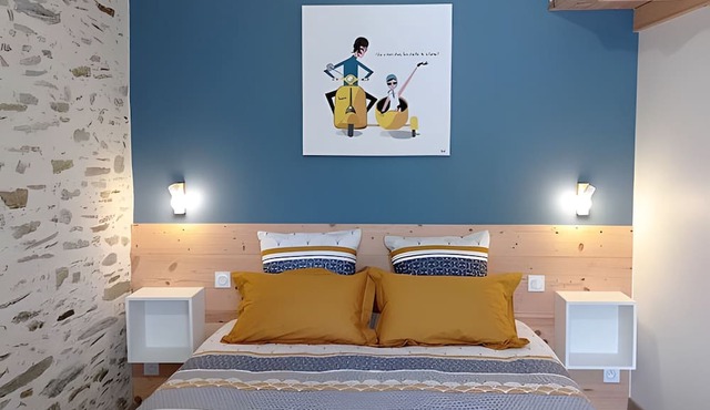 Bed & Breakfast "Le Cocon Vendéen" – Evasion Room with Mezzanine