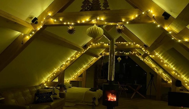 Bedport Loft, couples escape in the beautiful Devon Countryside.