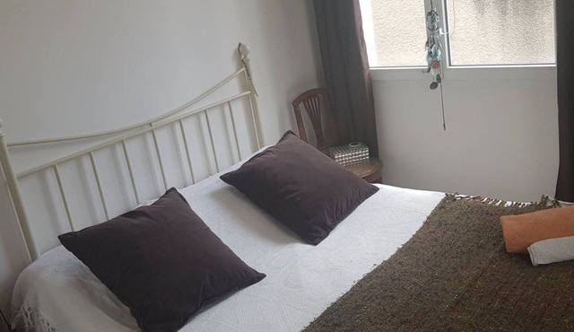 Bedroom for two persons with bathroom in quiet stone house close to everything