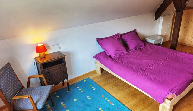 Bedroom in the attic