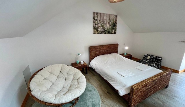 Bedroom is a cosy house