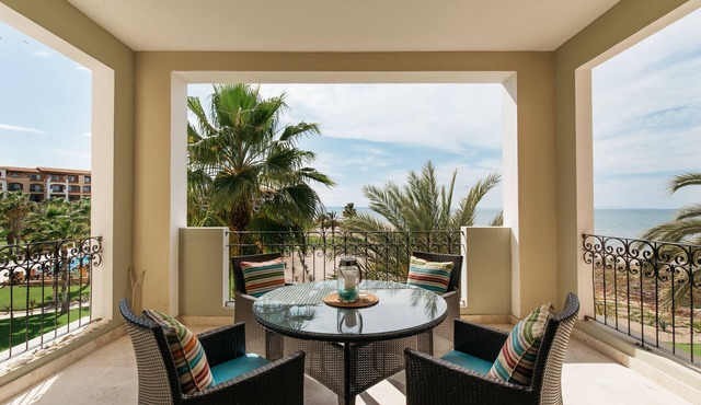 Beguiling pool-ocean view unit