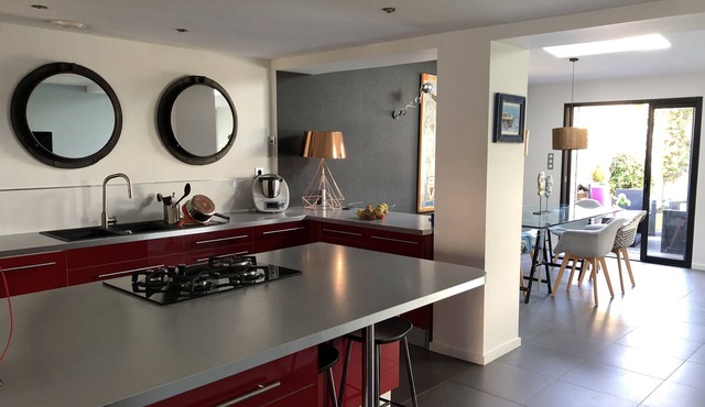 BeLété house, family with garden