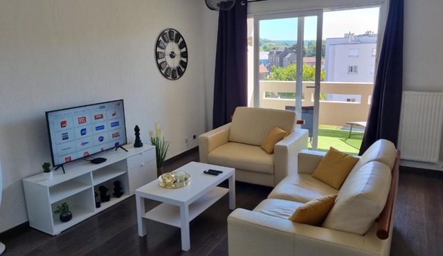 Bel appartement 2 chambres ,résidence privée