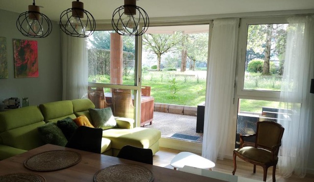 Bel Appartement avec jardin privé au calme