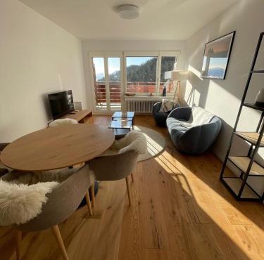 Bel Appartement Centre Crans Montana, 5 min des pistes, Vue Alpine