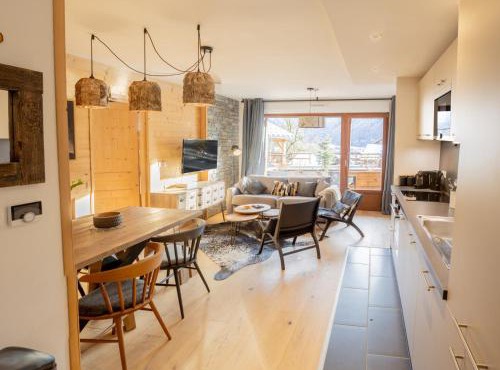 Bel appartement T3 en résidence neuve avec parking et WIFI, proche du village et ski-bus - FR-1-624-168