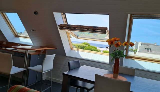 Bel Appt Indep, vue mer Dans Maison Individuelle Avec Magnifique Jardin Arboré