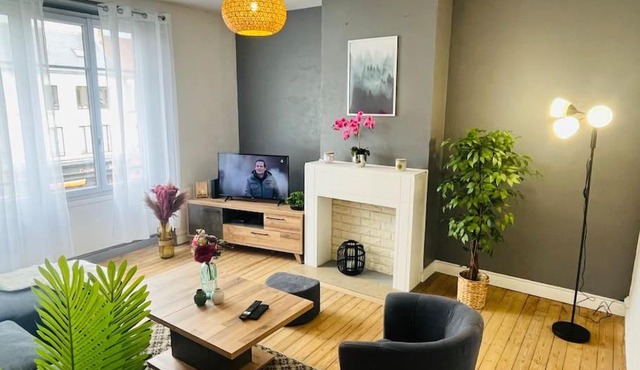 « Bel’ Epoque » proche vieille ville 6 pers, WIFI