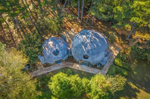 Bell Circle Eccentric Geodesic Dome-Home