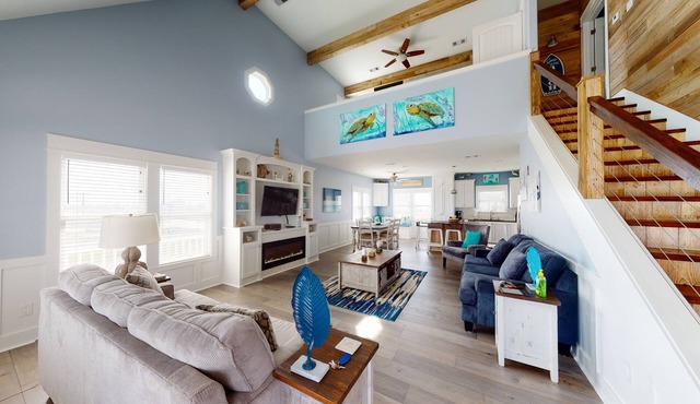 Bella Vista: 4 BR, 2 BA House in Gilchrist, Sleeps 14
