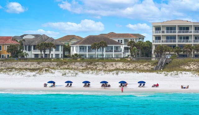 Bellagio - Gulf View, Private + Community Pool, Game Room, Tennis, Deeded Beach!