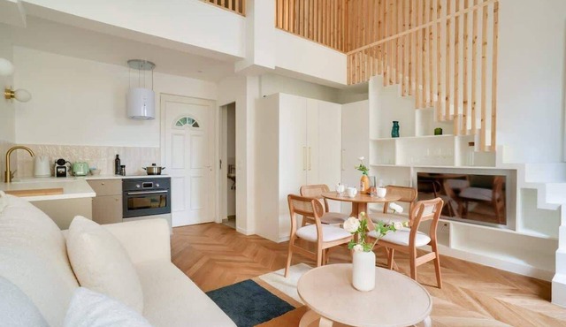 Belle epoque - Magnifique duplex avec mezzanine pour 4