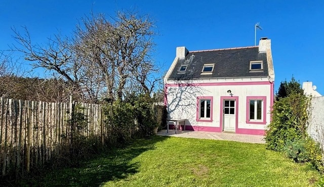 Belle ile en mer Locmaria -House 6 persons 5mn beach -Garden and terrace