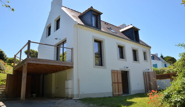 Belle Ile - Sauzon - House completely renovated with garden 10 people -