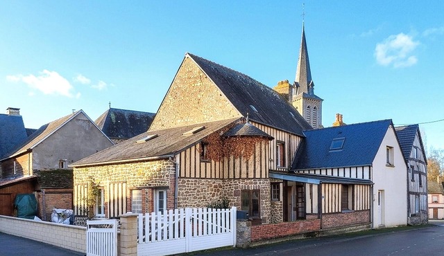 Belle maison à colombages