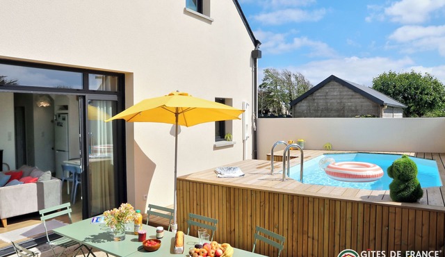 Belle Maison à 4 min à Pied de la Plage!