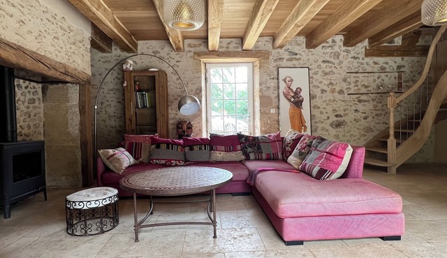 Belle Maison de Campagne Avec Piscine Dans le Périgord Noir