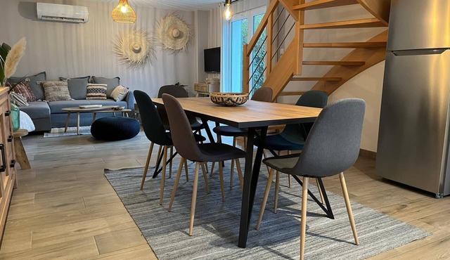 Belle Maison de Vacances 6 Personnes au Coeur de L'alsace