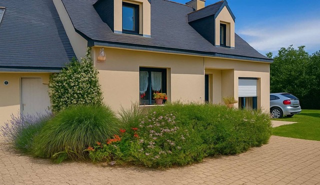 Belle maison pour 8 personnes à Kerjouanno, à louer pour les vacances