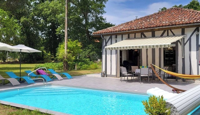 Belle Maison Traditionnelle Landaise 124 m2 à 10 mn du Cap de L'homy