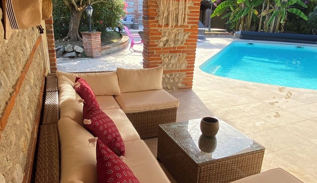 Belle Toulousaine de 250m2 Avec Piscine, Pool House, Idéal Pour Famille et Amis