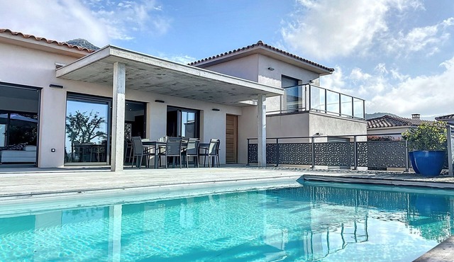 Belle Villa Avec Piscine, 4 Chambres, Proche Ile Rousse