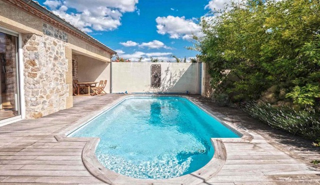 Belle villa moderne 3 chambres, jardins terrasse piscine