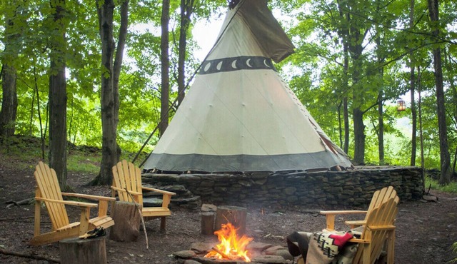Bellfire Tipi - A forest adventure awaits
