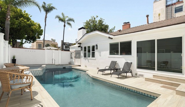 Belmont Beach Escape: Private Pool and Hot Tub + Steps to the Sand