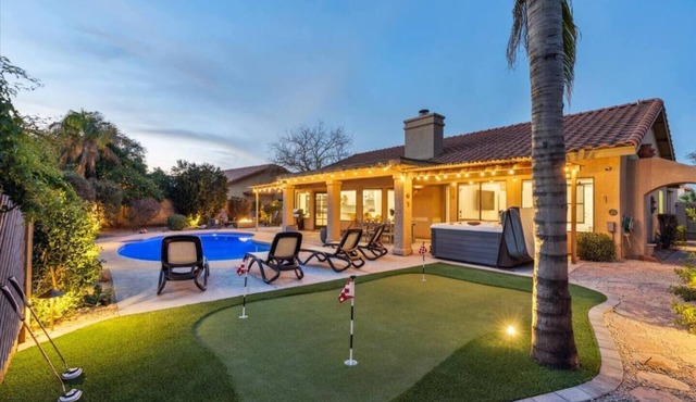 Belmont Oasis | Pool · Hot Tub · Putting Green | Tempe Spring Training Base