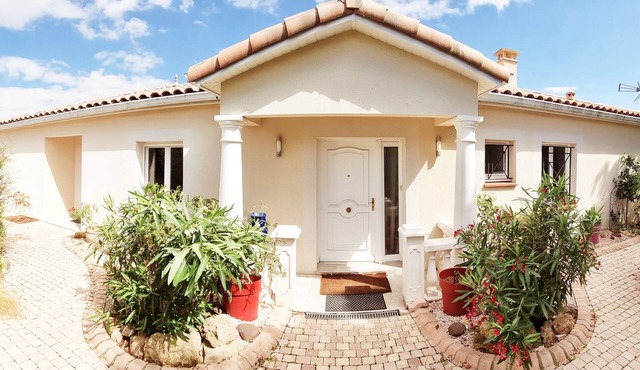 Belvédère du Midi vue des Côteaux et Pyrénées, Canal du Midi