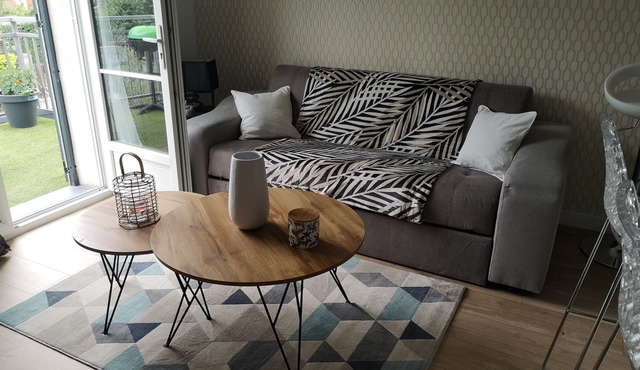 Ben apartment design balcony with beautiful view on our mountains special biker