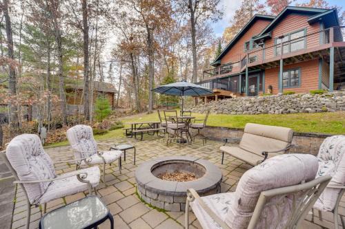 Benoit Lake Escape! Luxe Northwoods Cabin