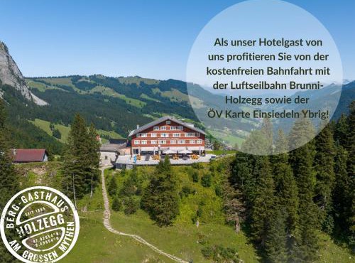 Berggasthaus Holzegg - Accessible Only by Cable Car