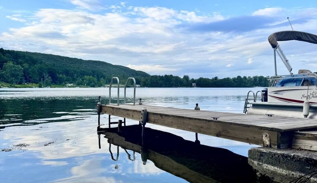 Berkshire Lake House Private Dock Sleeps 6