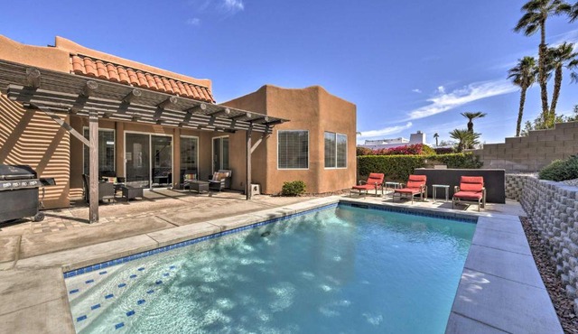 Bermuda Dunes Home w/Private Pool, Patio & Grill!