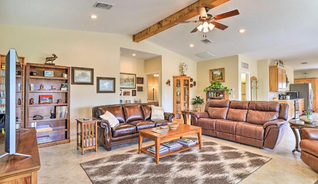 Bertram Ranch Property with Patio and Gas Grill!