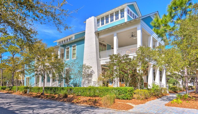 Best Home, Front Porch & Location in Watercolor!