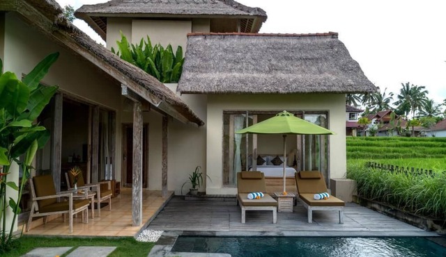 Best Rice Field View Villa at Ubud 1BR