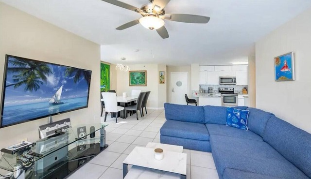 Best view in Aventura Yacht Club, 2-bedroom condo fully equipped