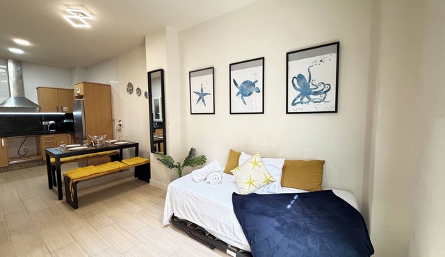⭐️Best XL Valencia Beach Flat♜ Historic Area♜Beach