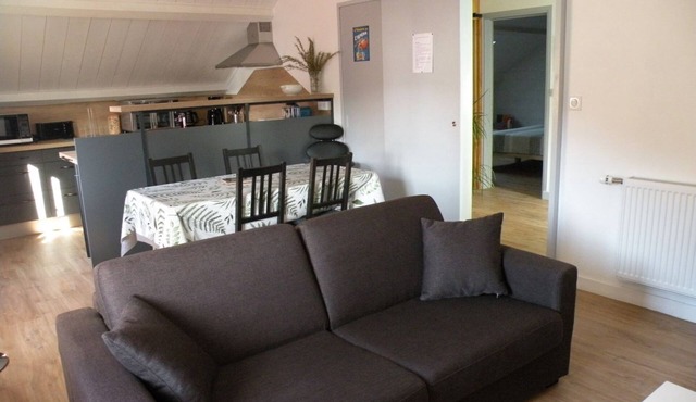 Between Sancy and Volcans d'Auvergne, Orcival, Basilica view, apartment sleeps 4.