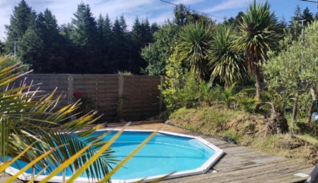 Between sea and forest!