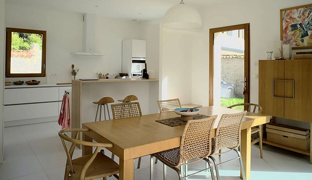 Between sea and countryside, contemporary house 10 minutes from the beach