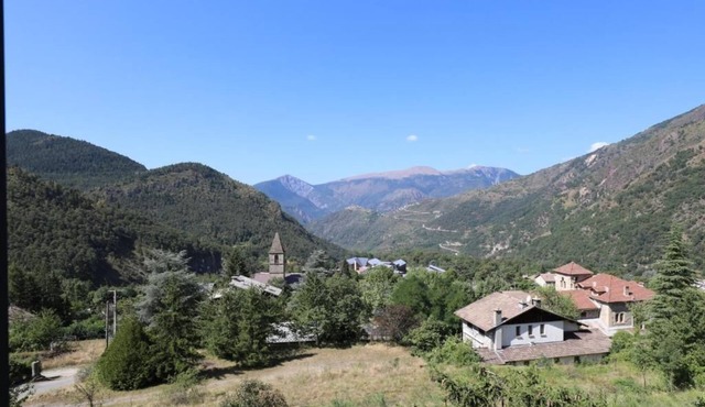 Between sky and mountains in Valdeblore