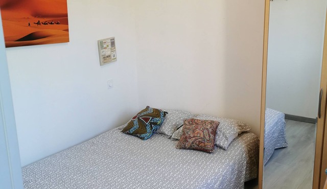 Between the sea and the mountains, ideal for lovers of peace, nature and hiking.